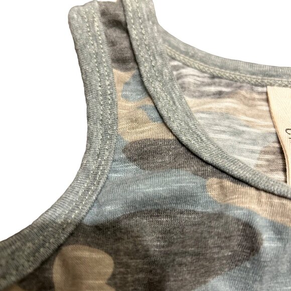 Childhoods Faded Camouflage Tank Top - Picture 4 of 6